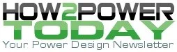 How2Power Today logo in black and green lettering with the tagline 'Your Power Design Newsletter'